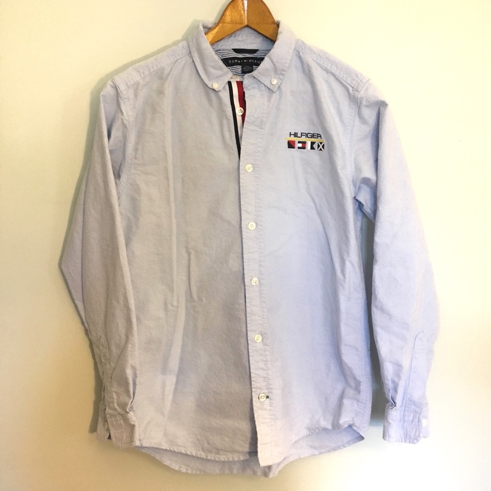Boys Large Tommy Hilfiger nautical button down